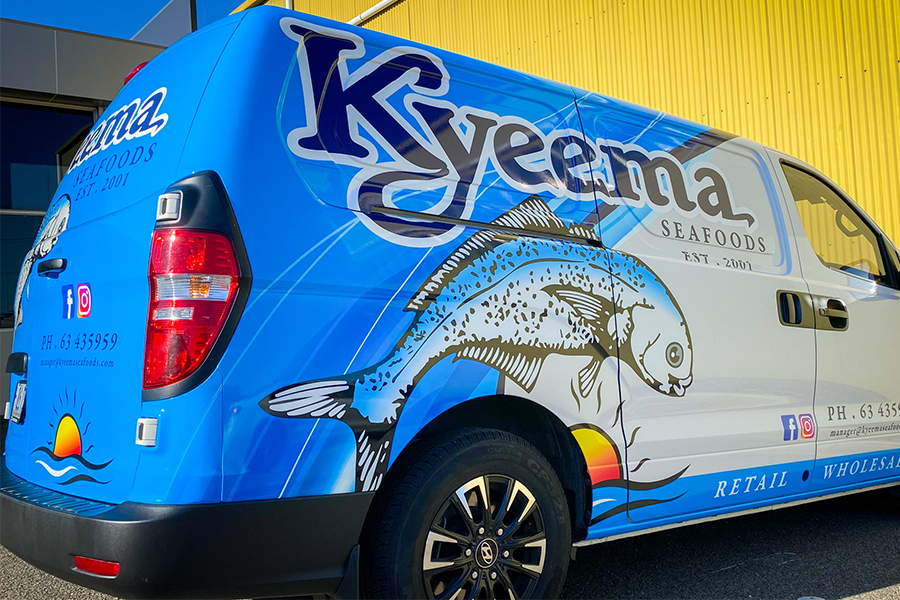 Vehicle Wraps 1 Vehicle wrap -Rapid Signs and Graphics Tasmania